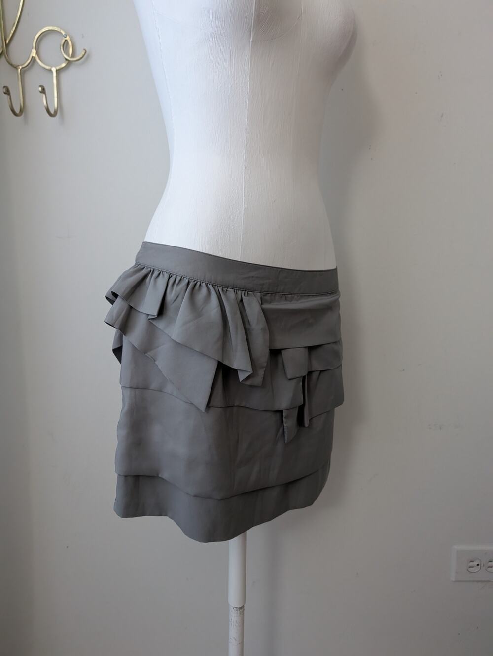 Wilster vintage y2k ruffle layer mini skirt